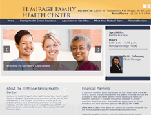 Tablet Screenshot of elmiragefamilyhealthcenter.org